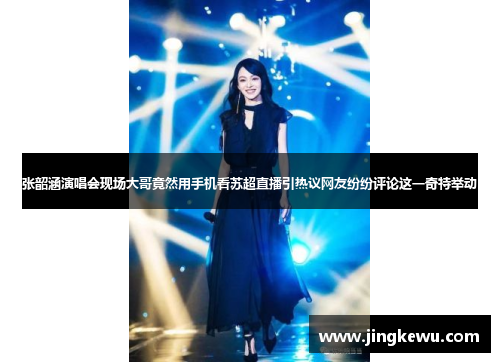 张韶涵演唱会现场大哥竟然用手机看苏超直播引热议网友纷纷评论这一奇特举动 张韶涵演唱会现场大哥竟然用手机看苏超直播引热议网友纷纷评论这一奇特举动